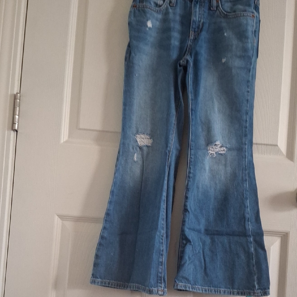 Old Navy Girl Light Blue Flare Jeans